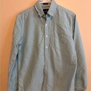 American Eagle Outfitters Sky Blue Casual Shirt